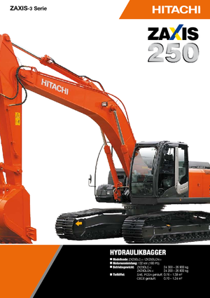 Верижни екскаватори Hitachi ZX 250 LC-3