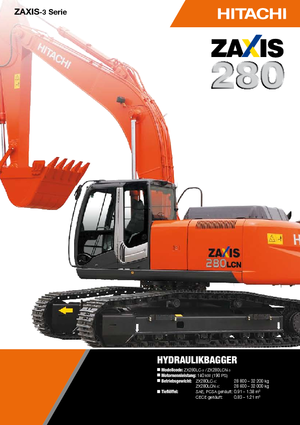 Верижни екскаватори Hitachi ZX 250 LC-3