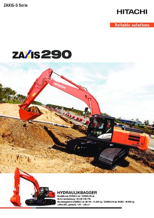Верижни екскаватори Hitachi ZX 290 LC-5
