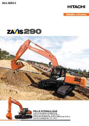 Верижни екскаватори Hitachi ZX 290 LCN-5