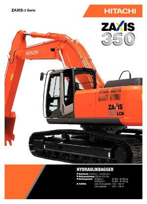 Верижни екскаватори Hitachi ZX 350 LC-3