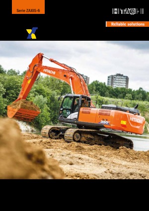 Верижни екскаватори Hitachi ZX350LC-6