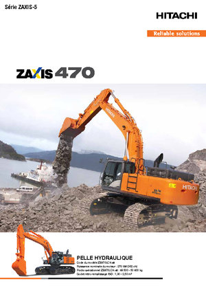 Верижни екскаватори Hitachi ZX 470 LCH-5