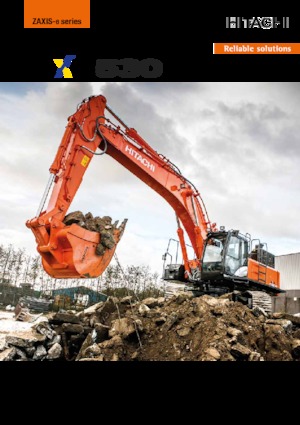 Верижни екскаватори Hitachi ZX530LCH-6