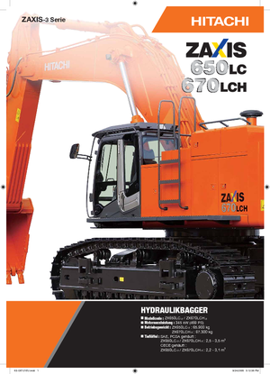 Верижни екскаватори Hitachi ZX 670 LCH-3