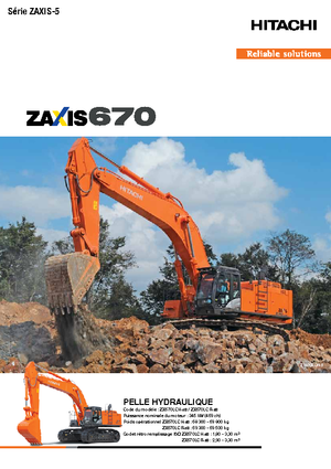 Верижни екскаватори Hitachi ZX670LCH-5B