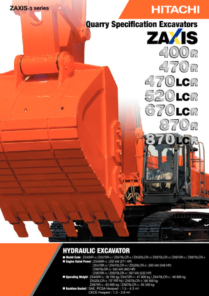 Верижни екскаватори Hitachi ZX 670 LCR-3