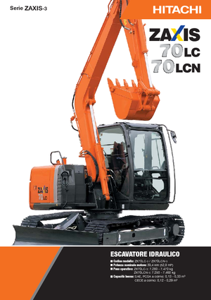 Верижни екскаватори Hitachi ZX 70 LC-3