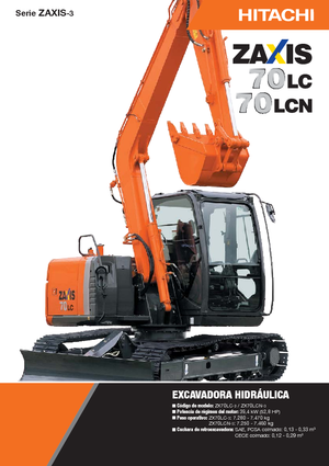 Верижни екскаватори Hitachi ZX 70 LC-3