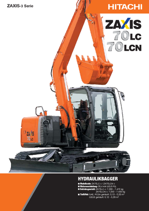 Верижни екскаватори Hitachi ZX 70 LC-3