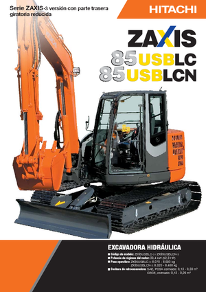Верижни екскаватори Hitachi ZX 85 US BLC-3
