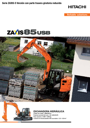 Верижни екскаватори Hitachi ZX85USB-5A