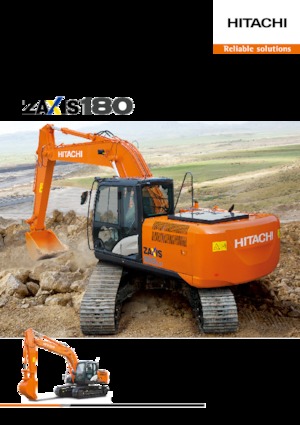 Верижни екскаватори Hitachi ZX180LCN-5G