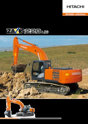 Верижни екскаватори Hitachi ZX220LC-GI