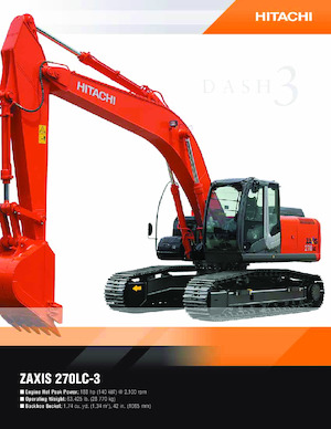 Верижни екскаватори Hitachi ZX270LC-3