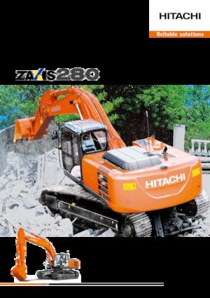 Верижни екскаватори Hitachi ZX280-5G