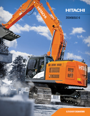 Верижни екскаватори Hitachi ZX345
