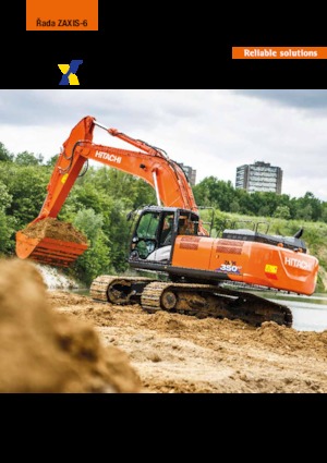 Верижни екскаватори Hitachi ZX350LC-6