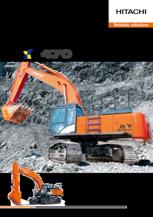 Верижни екскаватори Hitachi ZX470LC-5G