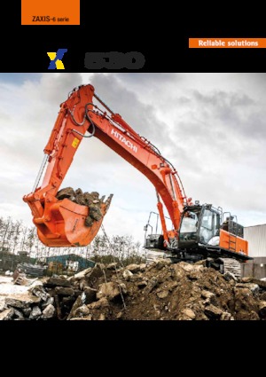 Верижни екскаватори Hitachi ZX530LCH-6