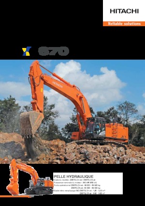 Верижни екскаватори Hitachi ZX670LCH-5G