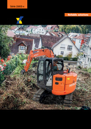 Верижни екскаватори Hitachi ZX85US-6