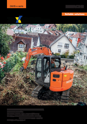 Верижни екскаватори Hitachi ZX85US-6