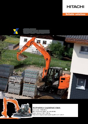 Верижни екскаватори Hitachi ZX85USB-5A