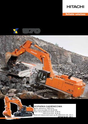 Верижни екскаватори Hitachi ZX870LCH-5B