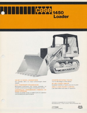 Верижни товарачи Case 1450 