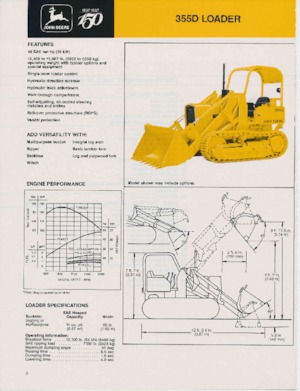 Верижни товарачи John Deere Construction 355 D
