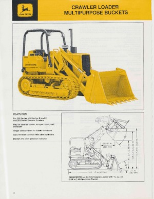 Верижни товарачи John Deere Construction 450 C