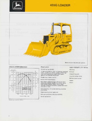 Верижни товарачи John Deere Construction 455 G