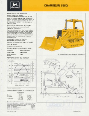 Верижни товарачи John Deere Construction 555 G