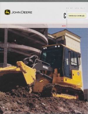 Верижни товарачи John Deere Construction 605 C