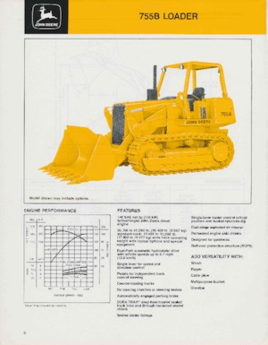 Верижни товарачи John Deere Construction 755 B