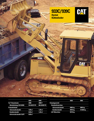 Верижни товарачи Caterpillar 939