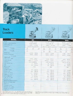 Верижни товарачи Caterpillar 941B