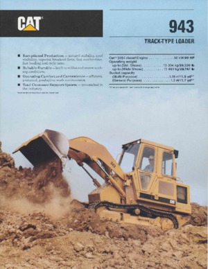 Верижни товарачи Caterpillar 943
