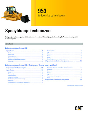Верижни товарачи Caterpillar 953