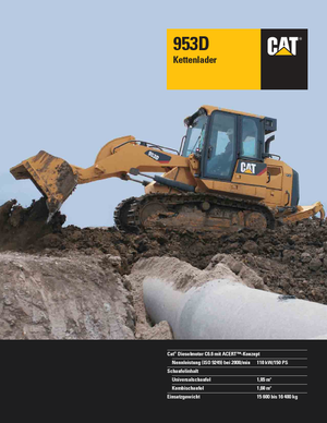 Верижни товарачи Caterpillar 953D