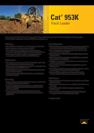 Верижни товарачи Caterpillar 953K