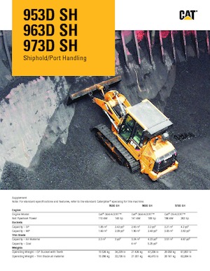 Верижни товарачи Caterpillar 973D SH