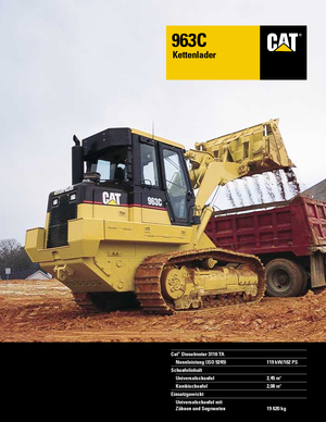 Верижни товарачи Caterpillar 963 C