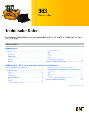 Верижни товарачи Caterpillar 963
