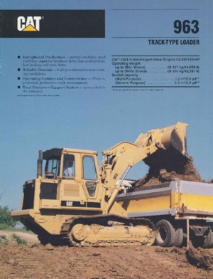 Верижни товарачи Caterpillar 963