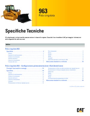 Верижни товарачи Caterpillar 963