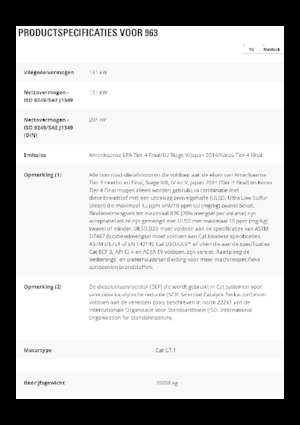 Верижни товарачи Caterpillar 963