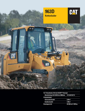 Верижни товарачи Caterpillar 963D