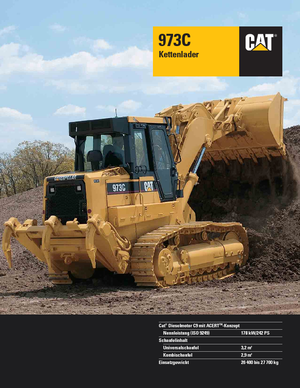 Верижни товарачи Caterpillar 973C